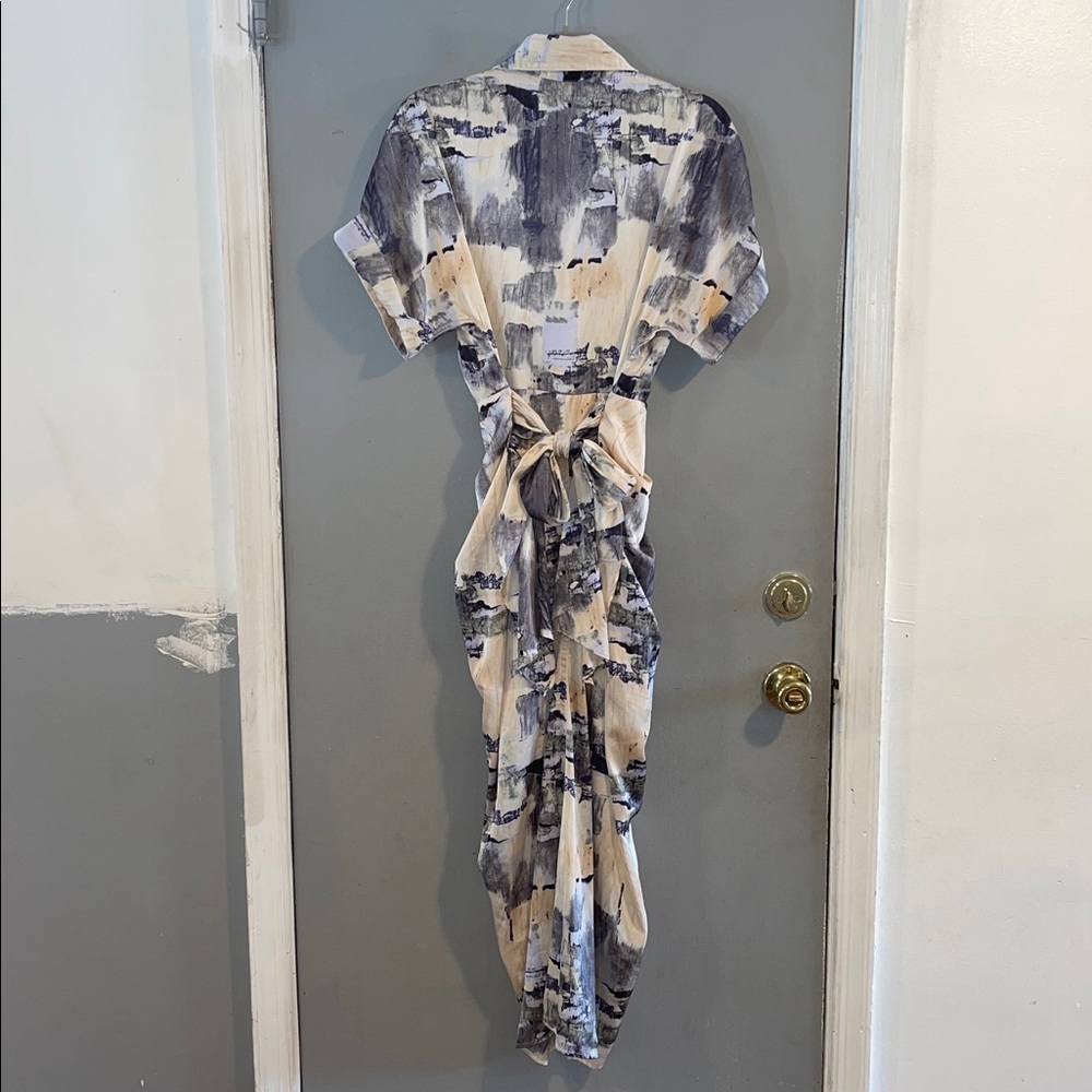 Entro Multicolor Abstract Dress Size M - Picture 4 of 7